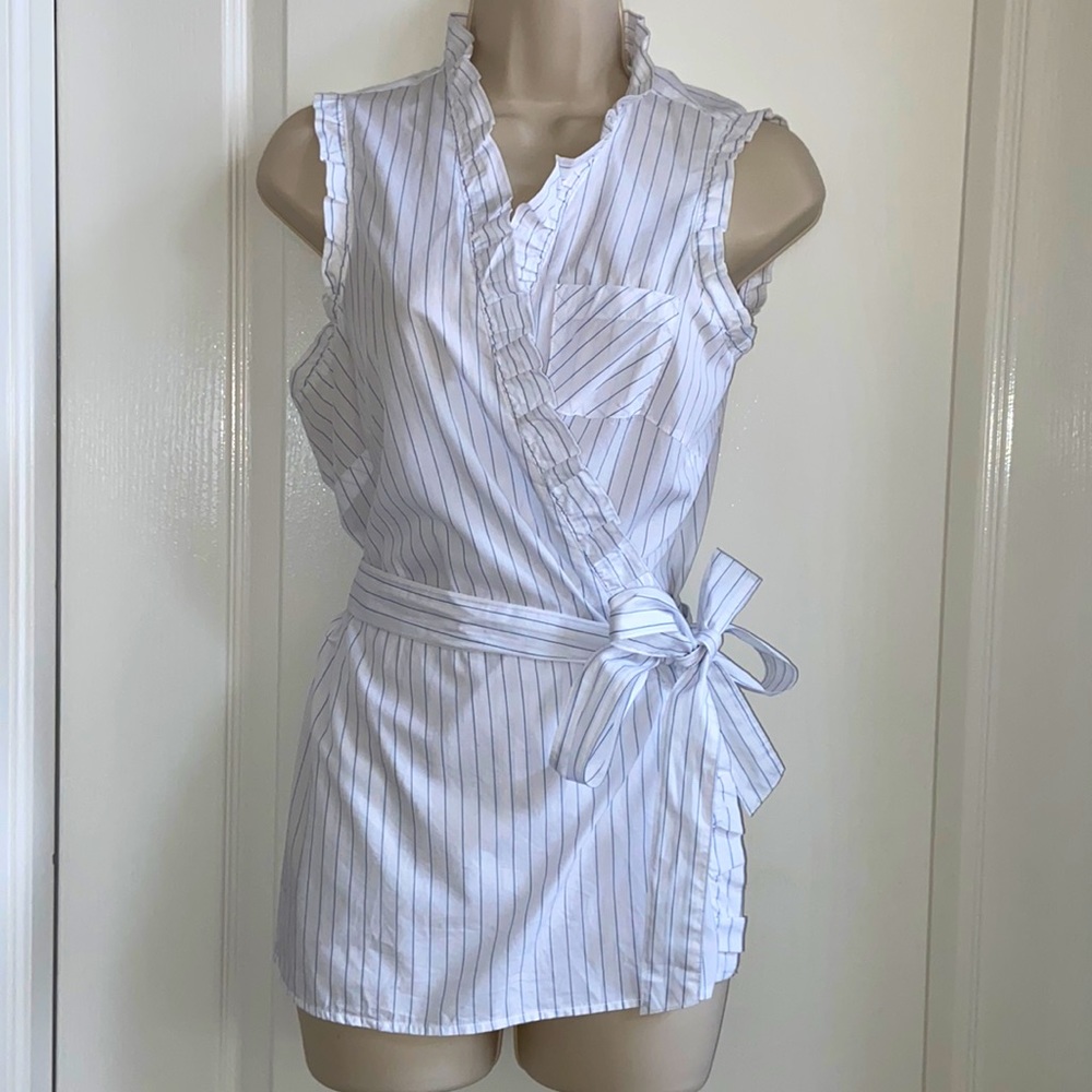Wrap around blouse